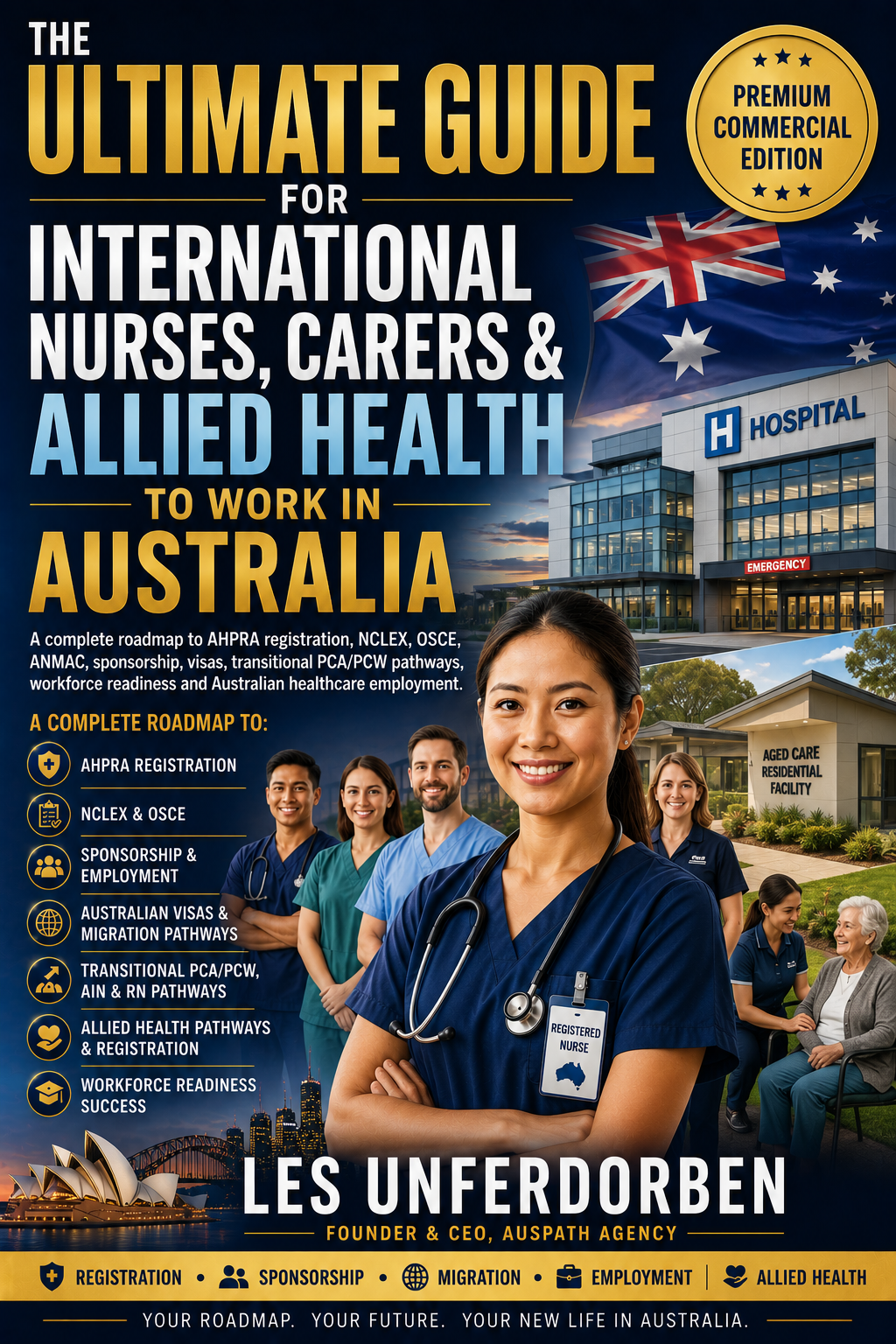 The Ultimate Guide for International Nurses, Carers and Allied Health Professionals to Work in Australia